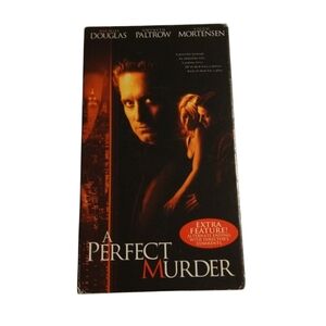 Perfect Murder 1998 Thriller Suspense  vhr tape